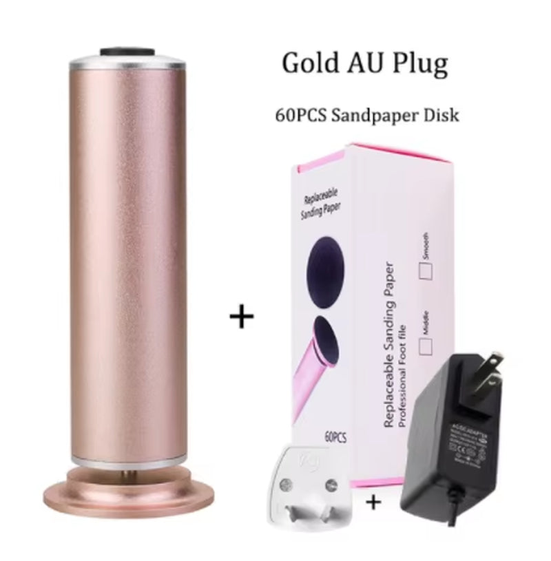 Electric Pedicure Tools Foot Care File Leg Heels Remove Dead Skin Callus Remover Feet Clean Care Machine & Replacement Sandpaper