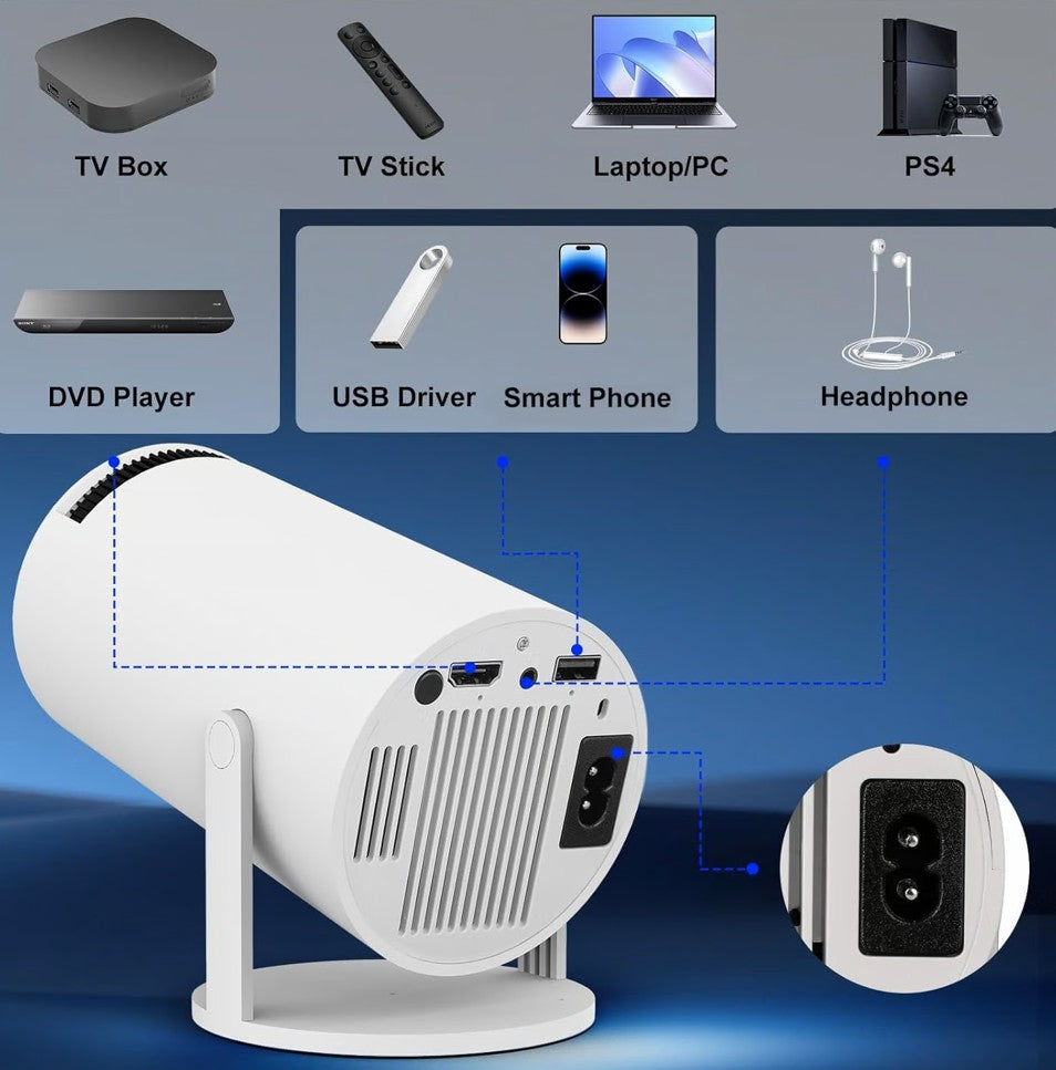 Full HD Mini Portable Projector