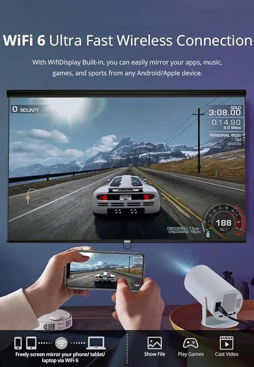 Full HD Mini Portable Projector