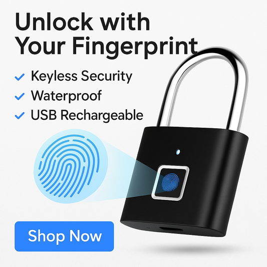 Smart Fingerprint Padlock