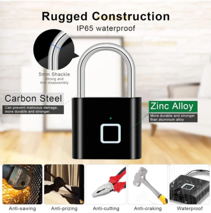 Smart Fingerprint Padlock