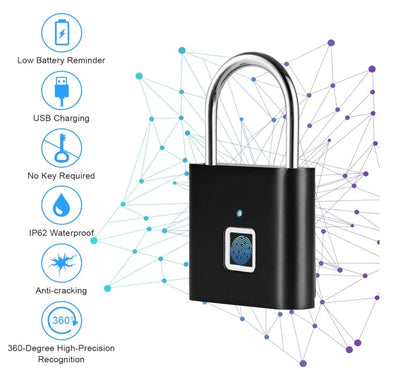 Smart Fingerprint Padlock