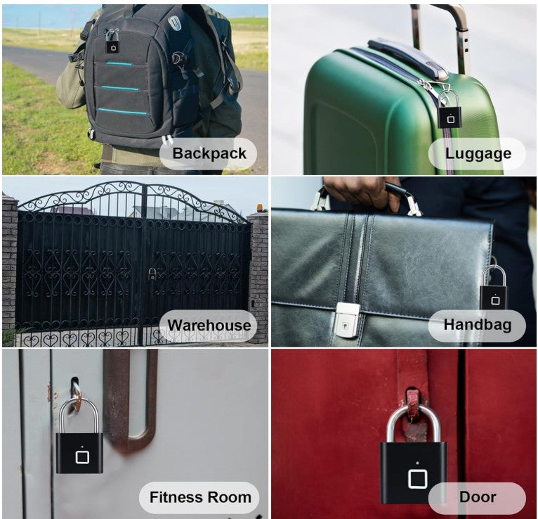 Smart Fingerprint Padlock